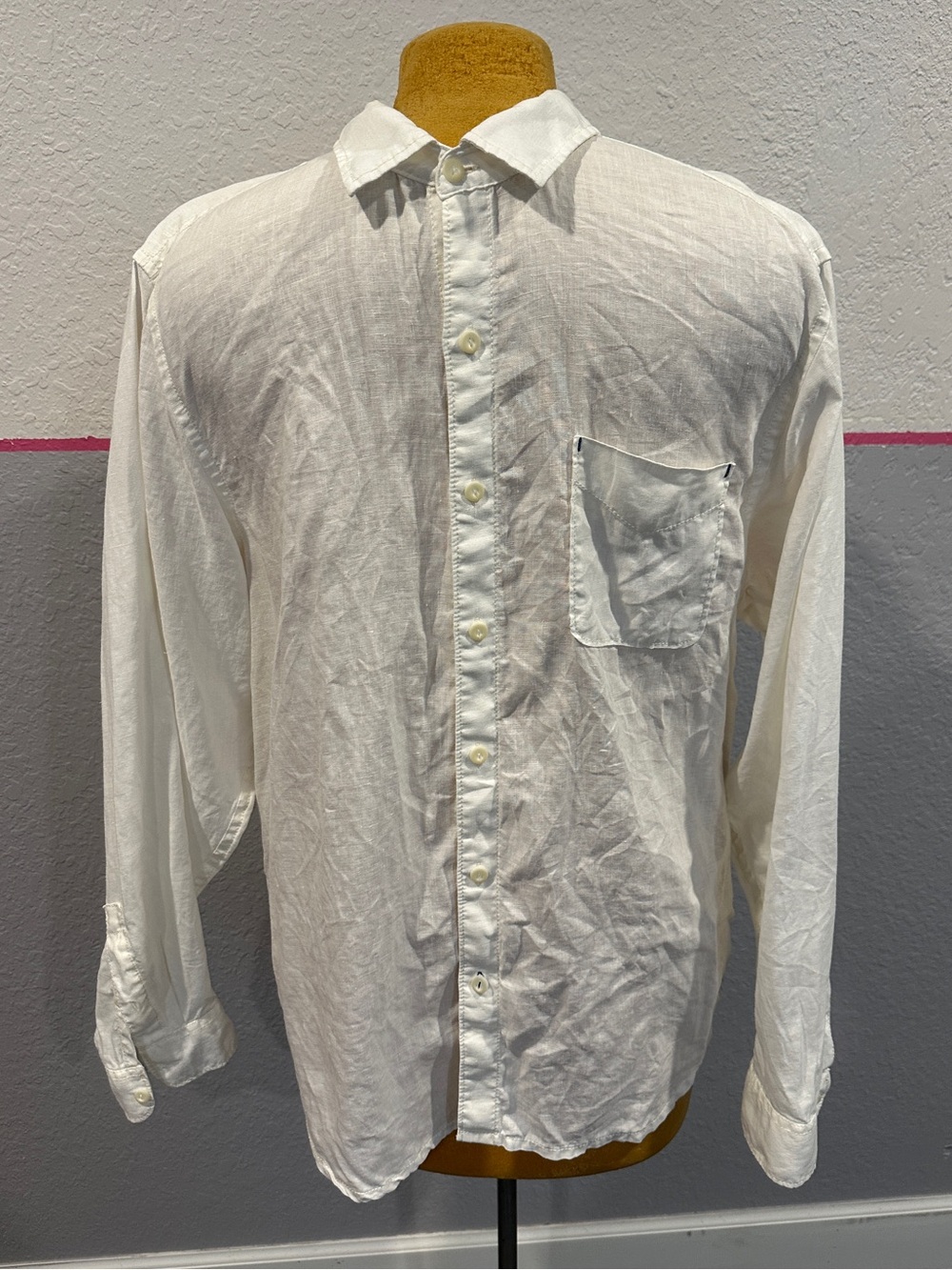 Tommy Bahama Linen Shirt , Long Sleeve, Size Large - Picture 4 of 5